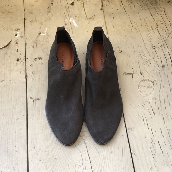 Lucky Brand Shoes - Leather Lucky Brand Low Booties